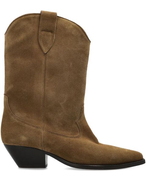 ISABEL MARANT Duerto pointed toe western boots - Green - zdjęcie produktu nr 1