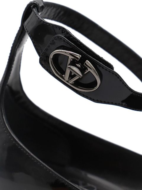 Valentino Garavani 60mm VLogo Lockette leather pumps - Black