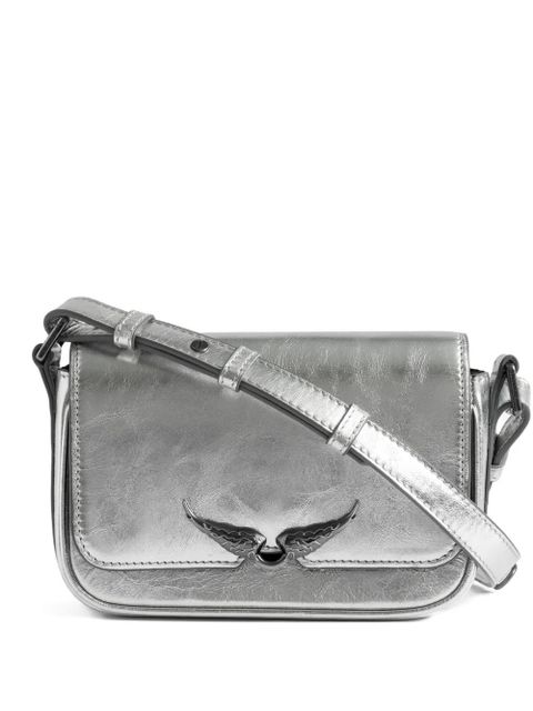 Zadig&Voltaire Le Zazi winged cross body bag - Silver - zdjęcie produktu nr 1