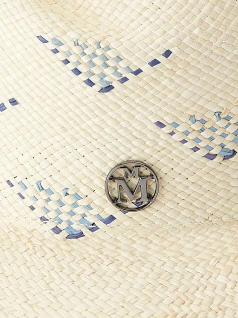 Maison Michel Virginie straw fedora - Neutrals - zdjęcie produktu nr 2