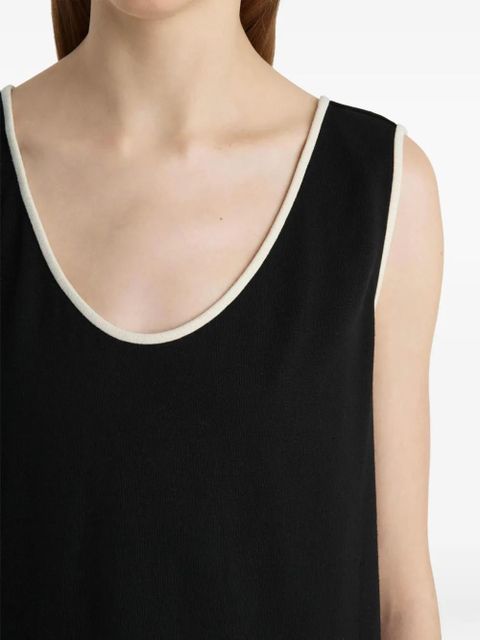 KHAITE Longo top - Black