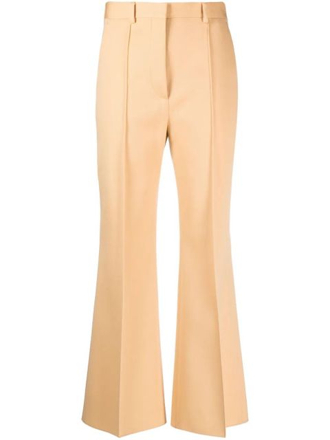 Lanvin cropped flared trousers - Neutrals - zdjęcie produktu nr 1