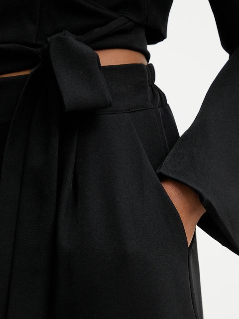 Answear.LAB marynarka i spodnie damski kolor czarny