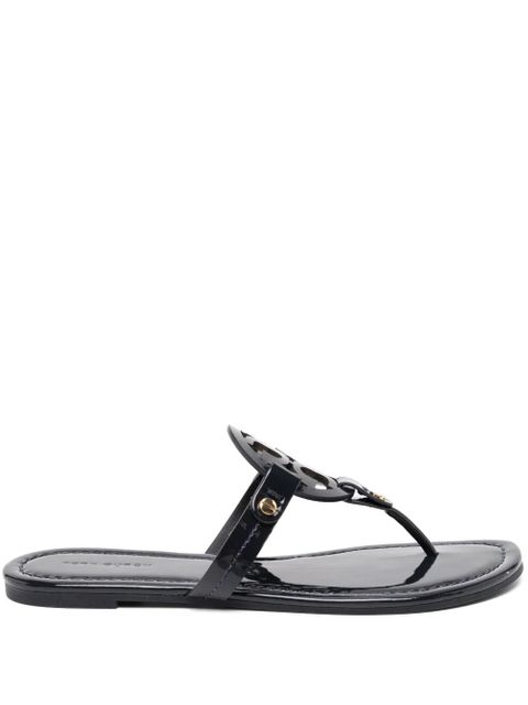 Tory Burch Miller patent sandals - Blue - zdjęcie produktu nr 1