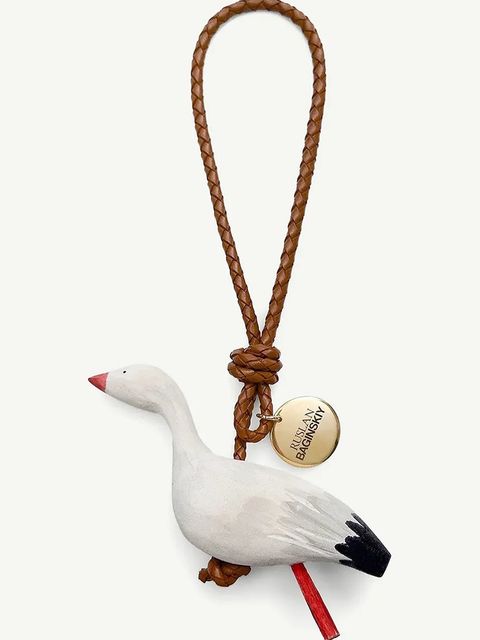 RUSLAN BAGINSKIY brelok Ruslan Baginskiy Bag Charm: Stork - zdjęcie produktu nr 1
