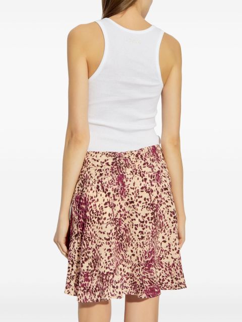 ISABEL MARANT Thea logo-embroidered vest - White