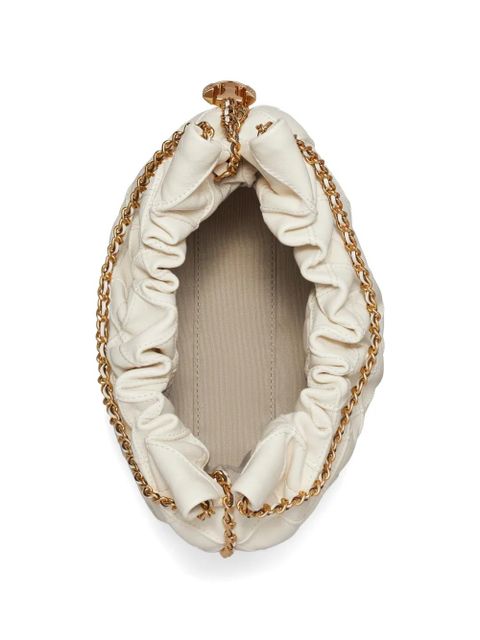 Tory Burch mini Fleming soft hobo bag - Neutrals