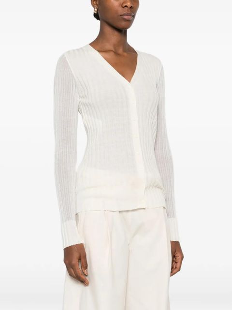 PINKO V-neck cardigan - Neutrals