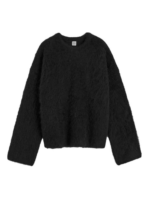 TOTEME crew-neck sweater - Black - zdjęcie produktu nr 1