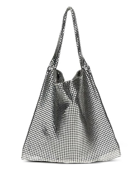 Rabanne Pixel tote bag - Silver - zdjęcie produktu nr 1