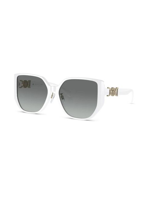 Versace Eyewear geometric-frame sunglasses - White - zdjęcie produktu nr 2