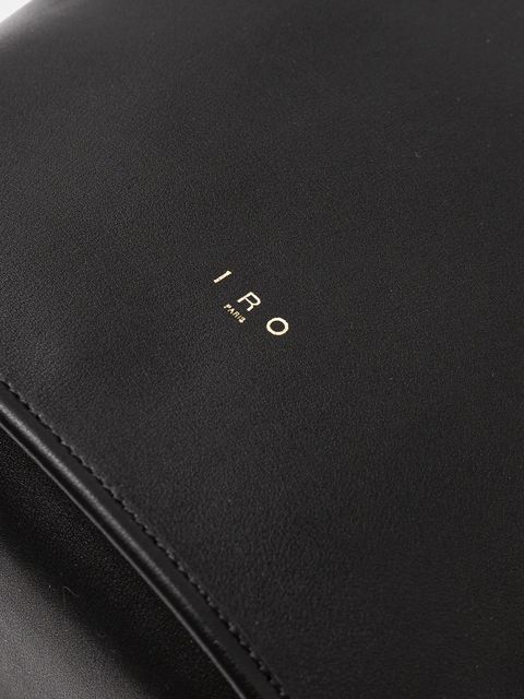 IRO torebka skórzana kolor czarny WP144ZYKE