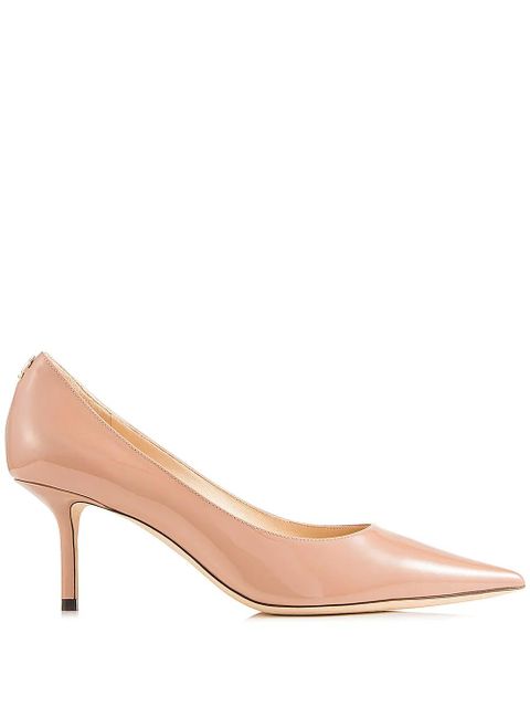 Jimmy Choo Love pointed-toe 65mm pumps - Pink - zdjęcie produktu nr 1