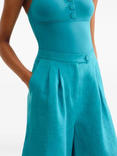 ERES pleated bermuda shorts - Blue