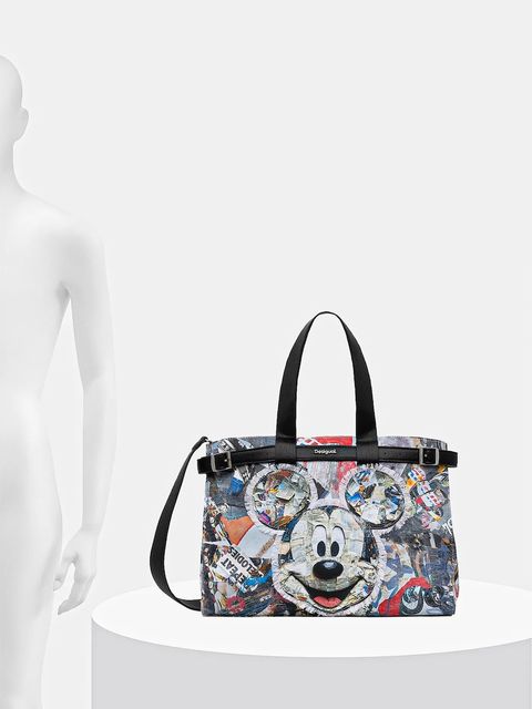 Desigual torebka MICKEY COLLAGE kolor multicolor 25WAXA40