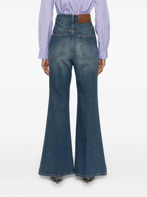 Victoria Beckham wide-leg jeans - Blue