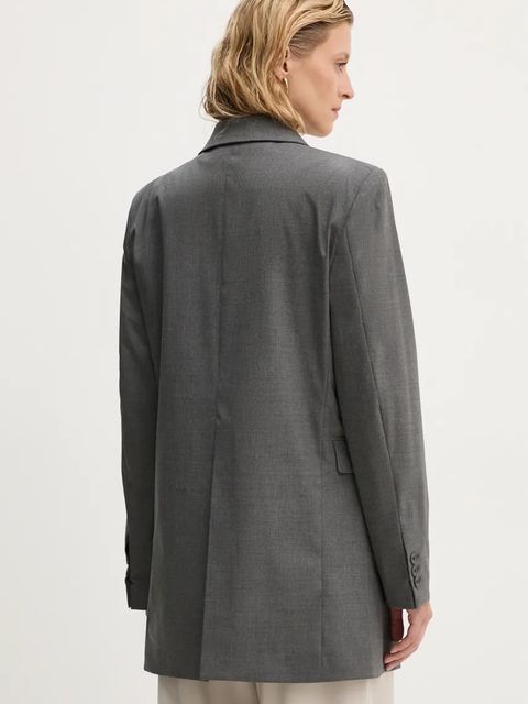 Remain marynarka z domieszką wełny Boxy Blazer