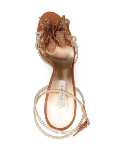 Casadei Julia Orchidea 100mm sandals - Brown - zdjęcie produktu nr 2