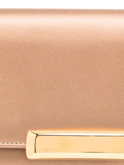 TOM FORD satin bar clutch bag - Neutrals - zdjęcie produktu nr 2