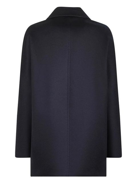 Max Mara lapel-collar coat - Blue - zdjęcie produktu nr 2