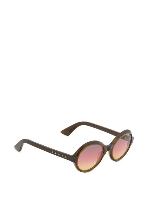 Marni Nozea round-shape sunglasses - Brown - zdjęcie produktu nr 2