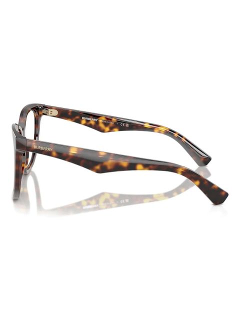 Burberry Eyewear tortoiseshell square glasses - Brown - zdjęcie produktu nr 2