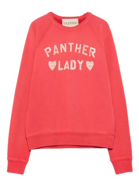 Valentino Garavani Panther Lady sweatshirt - Red - zdjęcie produktu nr 1