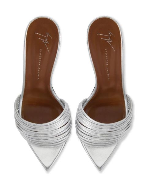Giuseppe Zanotti 90mm Intriigo Clio sandals - Grey
