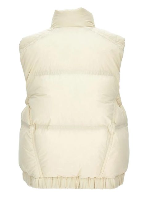Moncler Grenoble quilted-panelled gilet - White - zdjęcie produktu nr 2