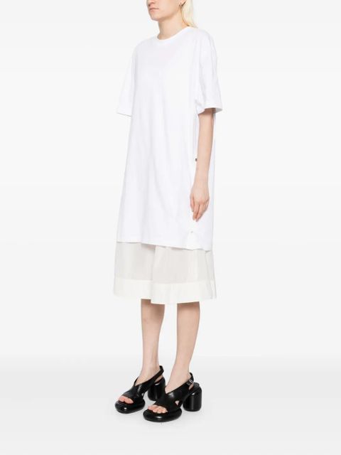 3.1 Phillip Lim crew neck short-sleevees dress - White