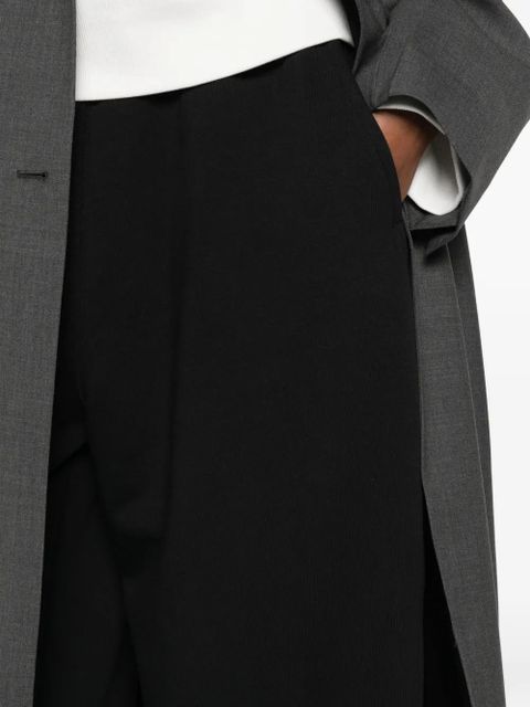 Sportmax Spdnespola drawstring elasticated-waistband track pants - Black