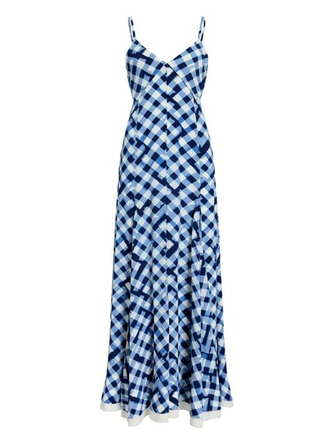 Proenza Schouler June maxi dress - Blue - zdjęcie produktu nr 1