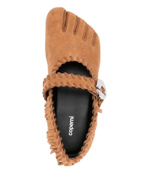 Coperni suede pumps - Brown
