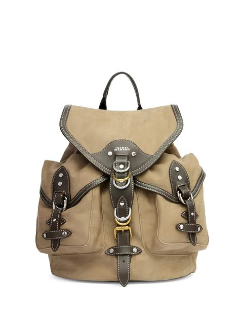 ISABEL MARANT small Yumbo backpack - Neutrals - zdjęcie produktu nr 1