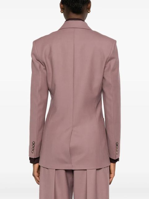 Victoria Beckham single-breasted blazer - Purple