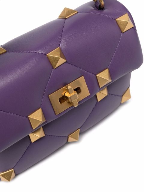 Valentino Garavani medium Roman Stud shoulder bag - Purple