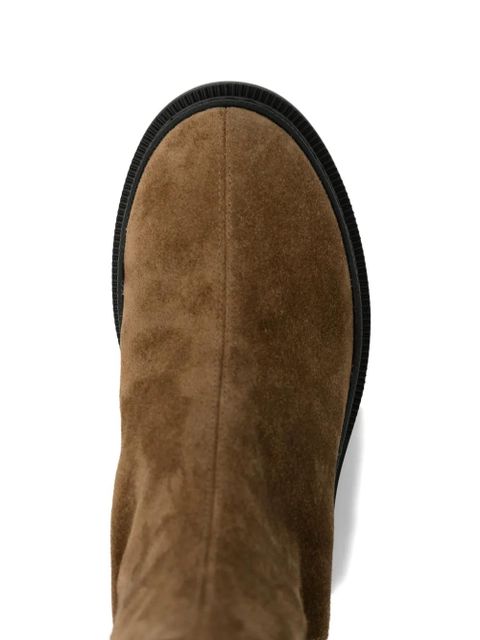 Giuseppe Zanotti 80mm suede Chelsea boots - Brown