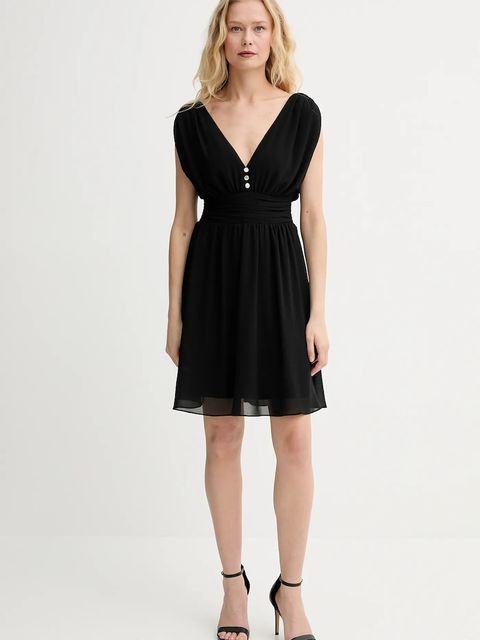 Morgan sukienka kolor czarny mini rozkloszowana RIA