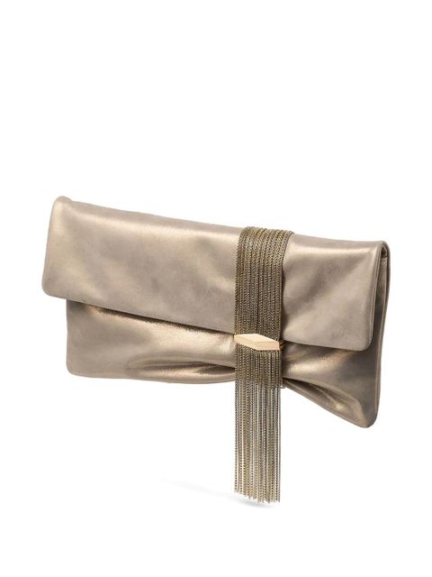 Jimmy Choo Zandra clutch bag - Gold