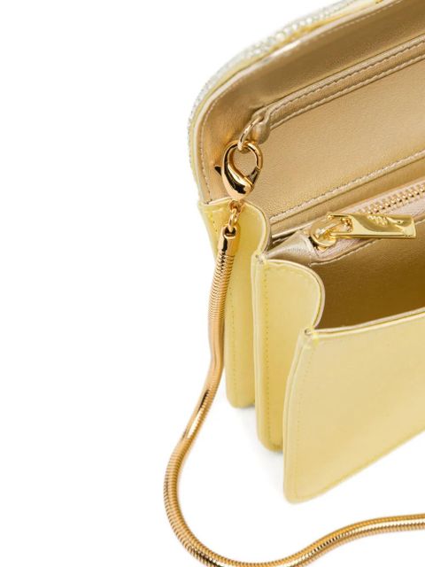 René Caovilla Onda crossbody bag - Yellow