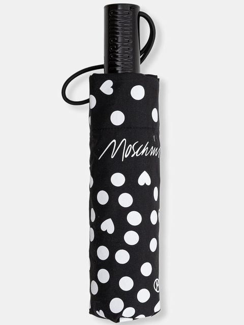 Moschino parasol kolor czarny 8939