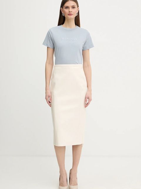 Pinko t-shirt bawełniany - zdjęcie produktu nr 2