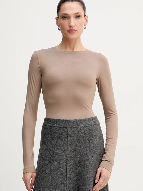 La Mania longsleeve MILO damski kolor beżowy LM.MILO - zdjęcie produktu nr 1