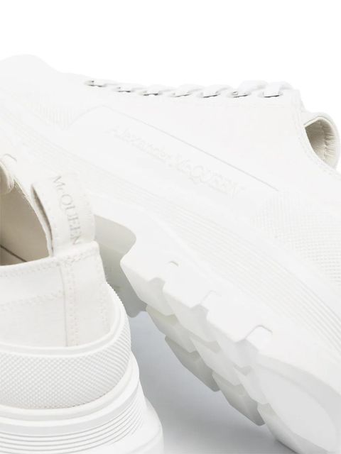 Alexander McQueen Tread Slick cotton sneakers - White - zdjęcie produktu nr 2