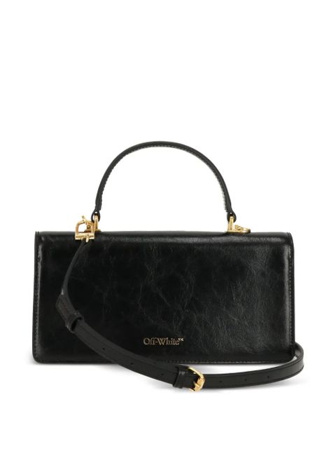 Off-White logo plaque shoulder bag - Black - zdjęcie produktu nr 2