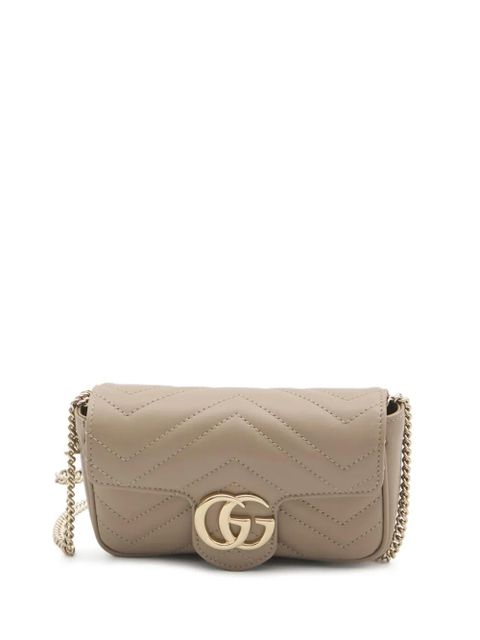 Gucci super mini GG Marmont bag - Neutrals - zdjęcie produktu nr 1