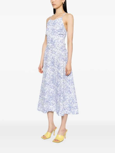 Reformation Yuliy linen dress - Blue