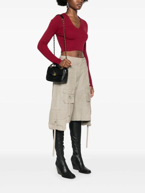 Vivienne Westwood Anita Chain shoulder bag - Black - zdjęcie produktu nr 2