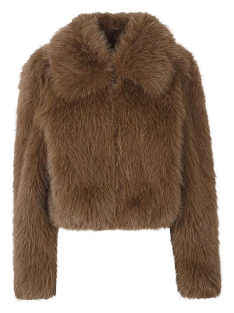 The Frankie Shop Hope fur jacket - Brown - zdjęcie produktu nr 1