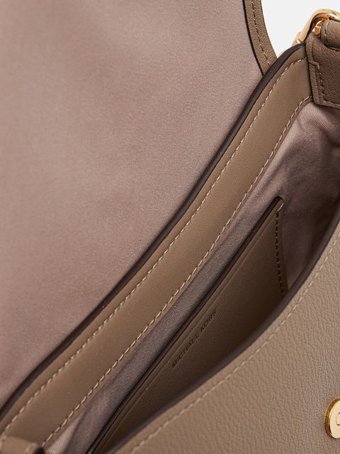 MICHAEL Michael Kors torebka skórzana NESSA kolor beżowy 30T5G8ZM1L